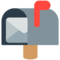 Open Mailbox With Raised Flag emoji on Mozilla
